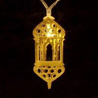 20 LED LJUSSLINGA SMÅ LYKTOR VARMVIT